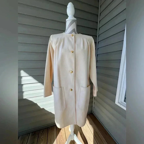 Vintage 89-90s Valentino Miss V Women’s Wool/Cashmere Blend Cost Sz 40 US 4 - Picture 1 of 16